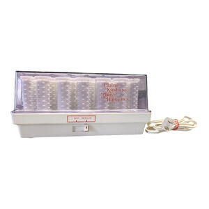 Vintage Clairol Kindness 3-Way Hairsetter Model K-420 Tested & Working No Clips